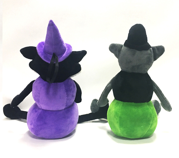Holiday Stuffed Animal Halloween cats Plush Halloween toys