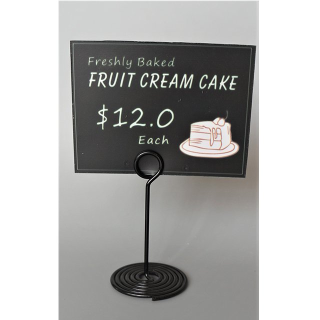 Economy Double Sprial Deli Barkery Sign Holder MSPL123 Buy Metal Sign