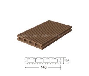Decking en bois imperm&eacute;able &agrave; l'eau de plastique de PE de d&eacute;coration ext&eacute;rieure du fournisseur WPC de la Chine