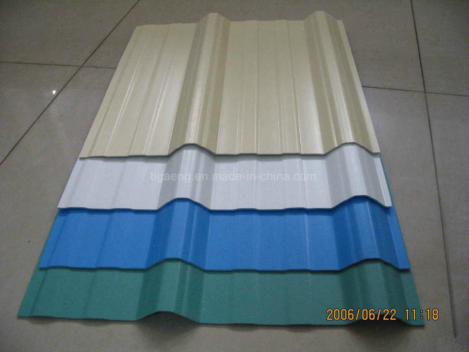 JIS G3322 Aluzinc Coated Roofing Sheet/Prepainted PPGI Roofing Tile