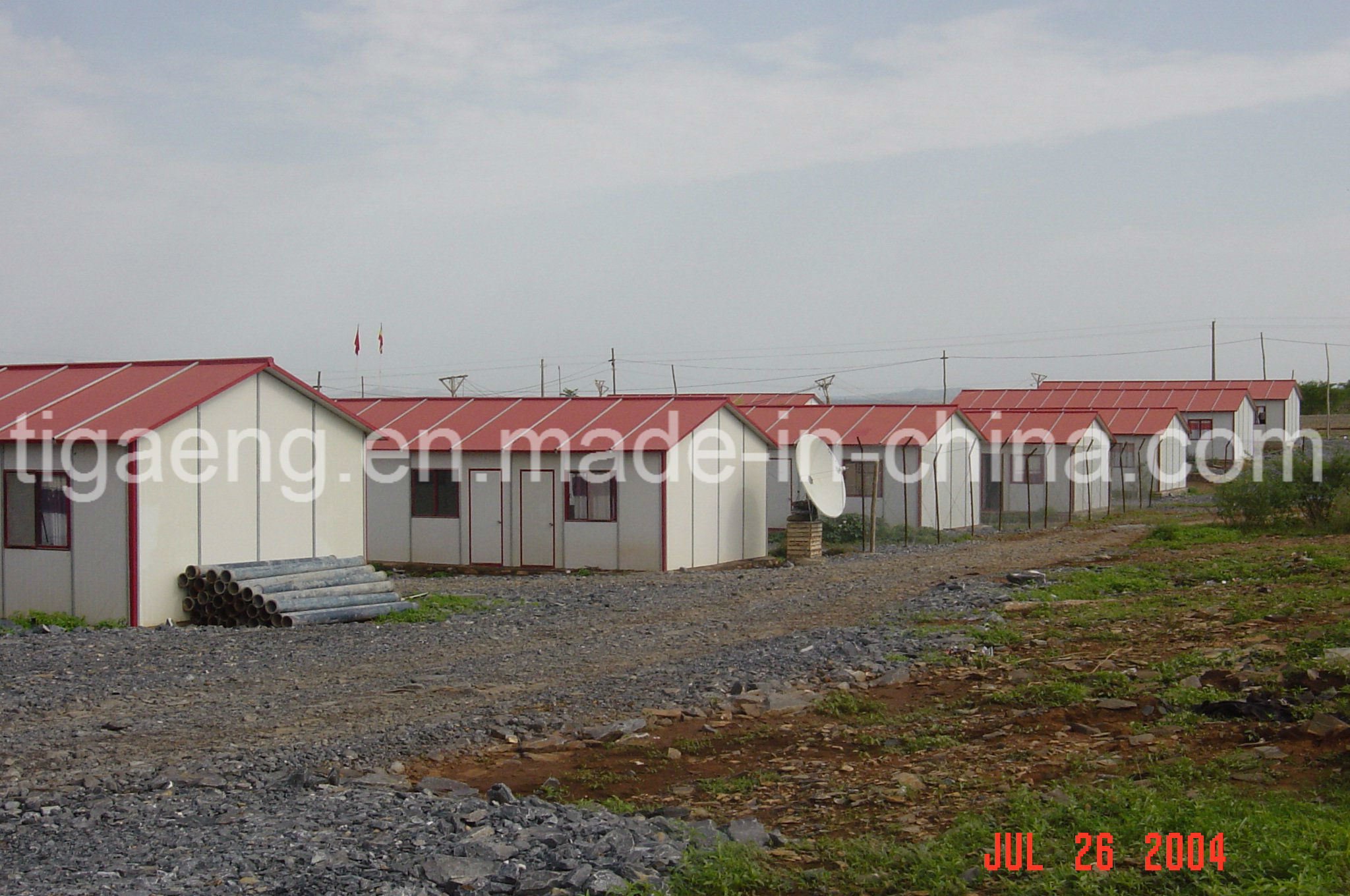 Environmental Protection Prebuilt/Prefabricated House for Worker′s Dormitory
