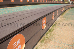 Eco-Friendly Solid Wood Plastic Composite WPC Outdoor Decking Floor