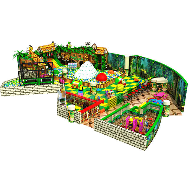 Индивидуальный дизайн Jungle Gym Дети использовали крытое оборудование для игровых площадок
