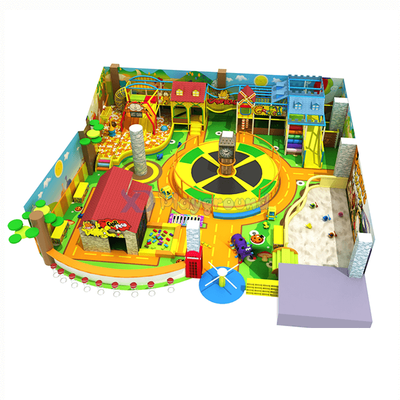 Jungle Theme Design Entertainment Детская игровая структура для продажи