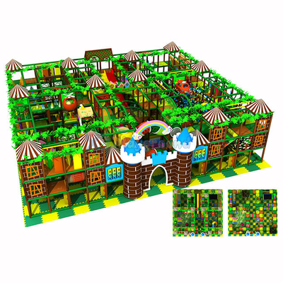 Jungle Theme Детская игровая площадка Детская мягкая структура пенообразования