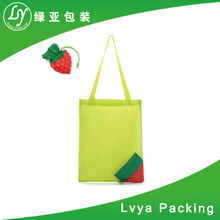 Custom pouch design sublimation printing 190T polyester foldable shopping bag