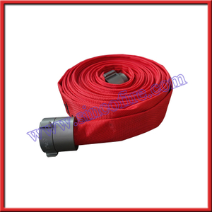 Red Fire Hose with NH Coupling