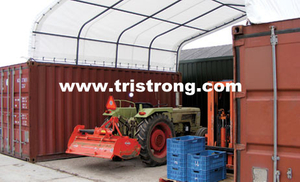 Prefabricated Building, Container Cover, Container Tent, Container Shelter (TSU-2020C/2040C)
