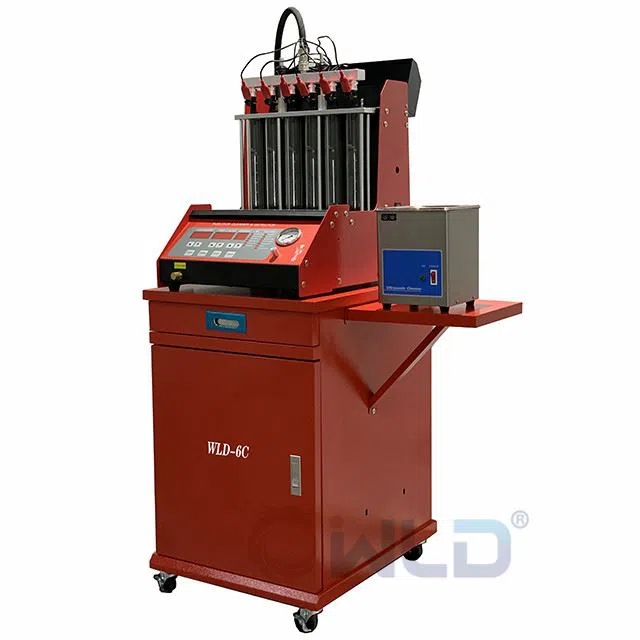 Wld-6c Automatic 6 Cylinders Injector Tester And Cleaner