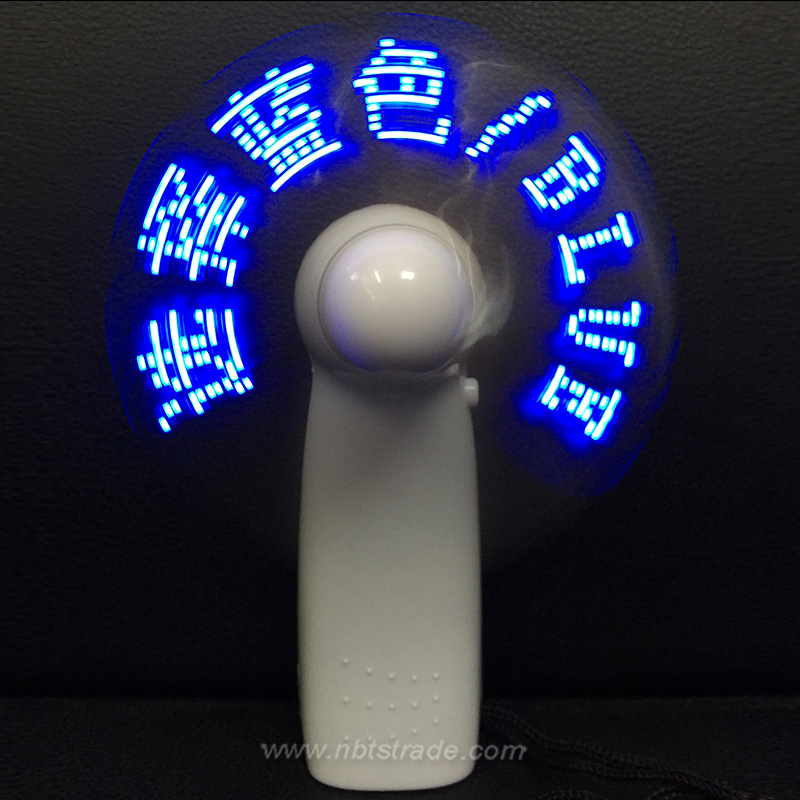 Portable Handheld Battery-operated LED Fan