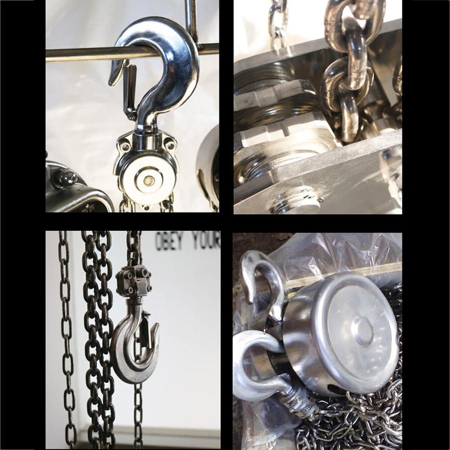 Fastetst Delivery 1 Ton 2 Ton 3 Ton Stainless Steel Lever Blocks Hand Chain Lever Block/Hoist Stainless Steel Chain