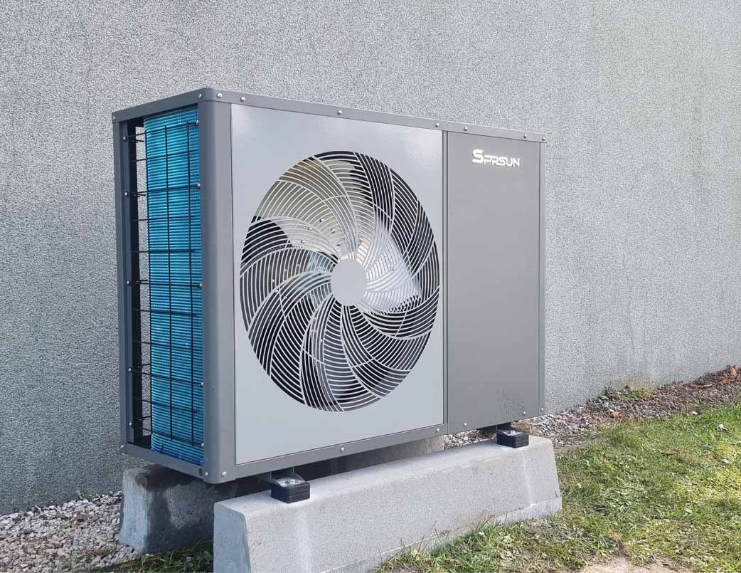 SPRSUN havo manbali issiqlik pompasi R32