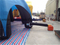 RB41003（8x8m） Inflatable Blue Dome Tent For Outdoor Advertising Event