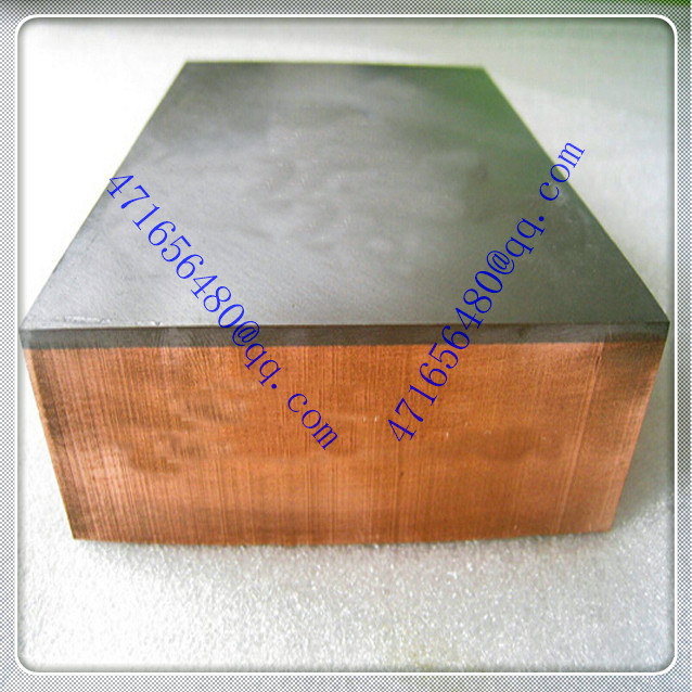 three layer ti clad copper clad 316L stainless steel composite elliptical rod for surface treatment