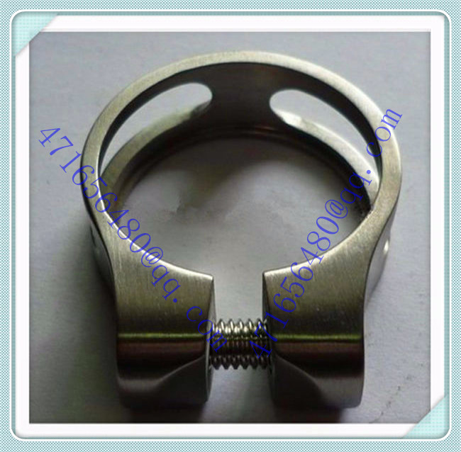 Titanium Bicycle and Motorcycle clamp