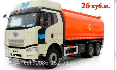FAW J6  6x4 fuel tanker