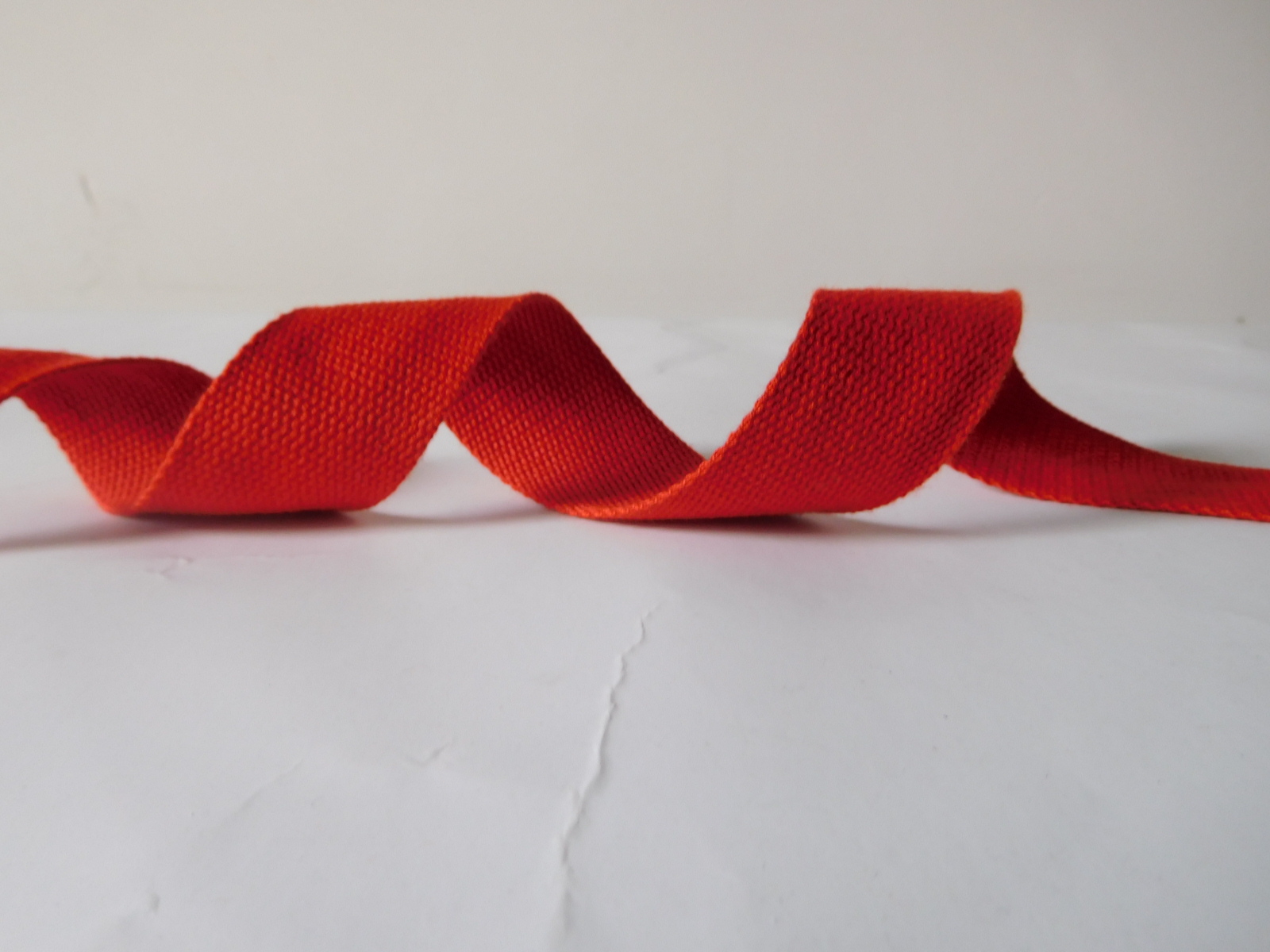 35mm red polyester webbing for garment accessories