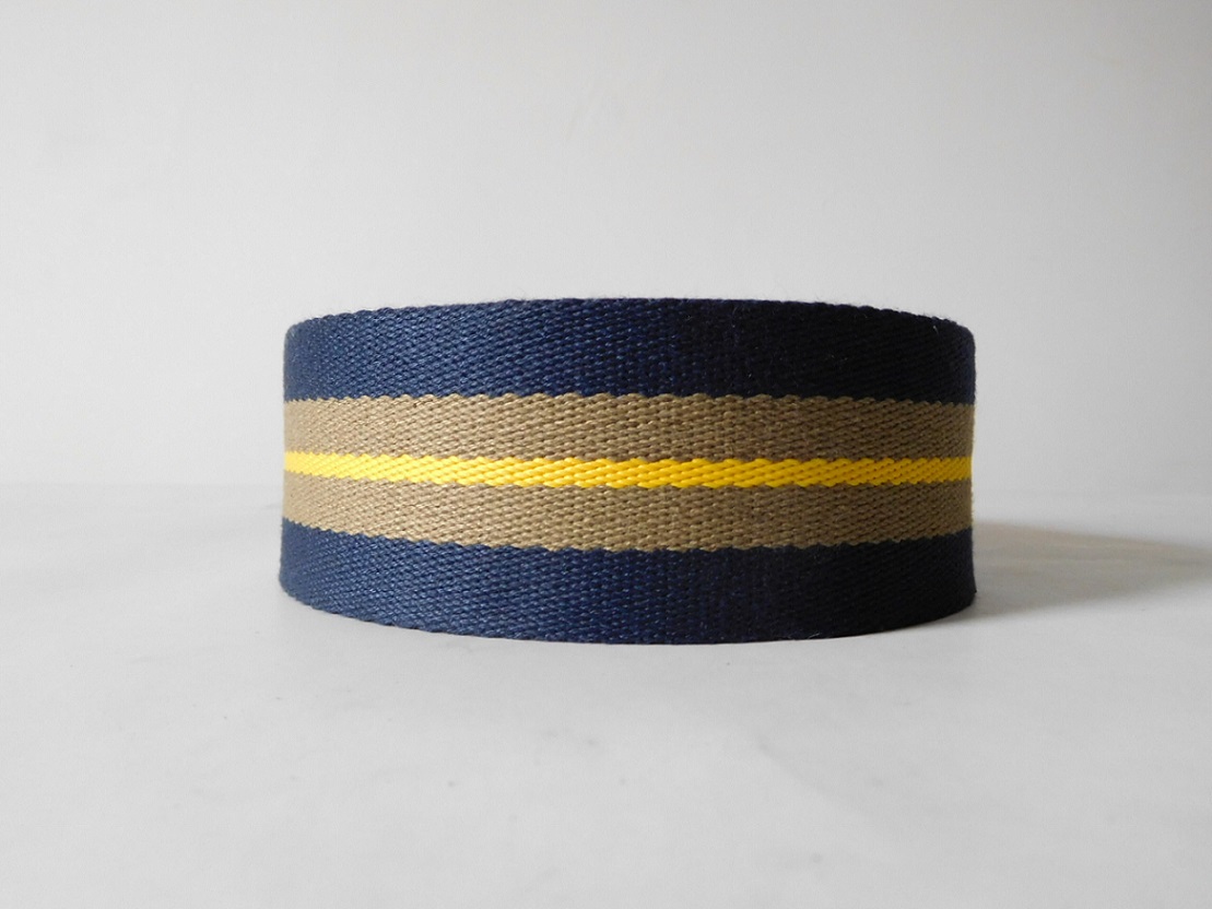 50mm secondary color polyester webbing for belts