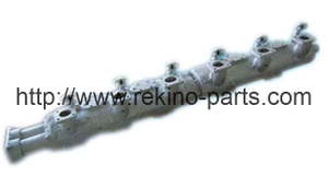 Water jacket exhaust manifold pipe 616004010011 616004030006 616004030007 616004010012 for Weichai power 6160A X6160ZC R6160