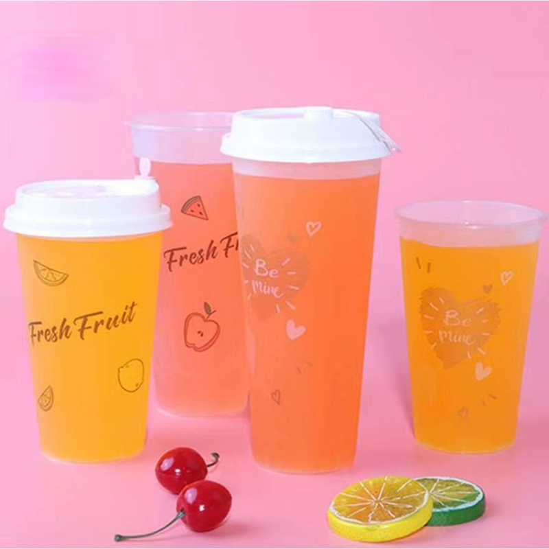 High Clear Disposable Plastic PET Cups