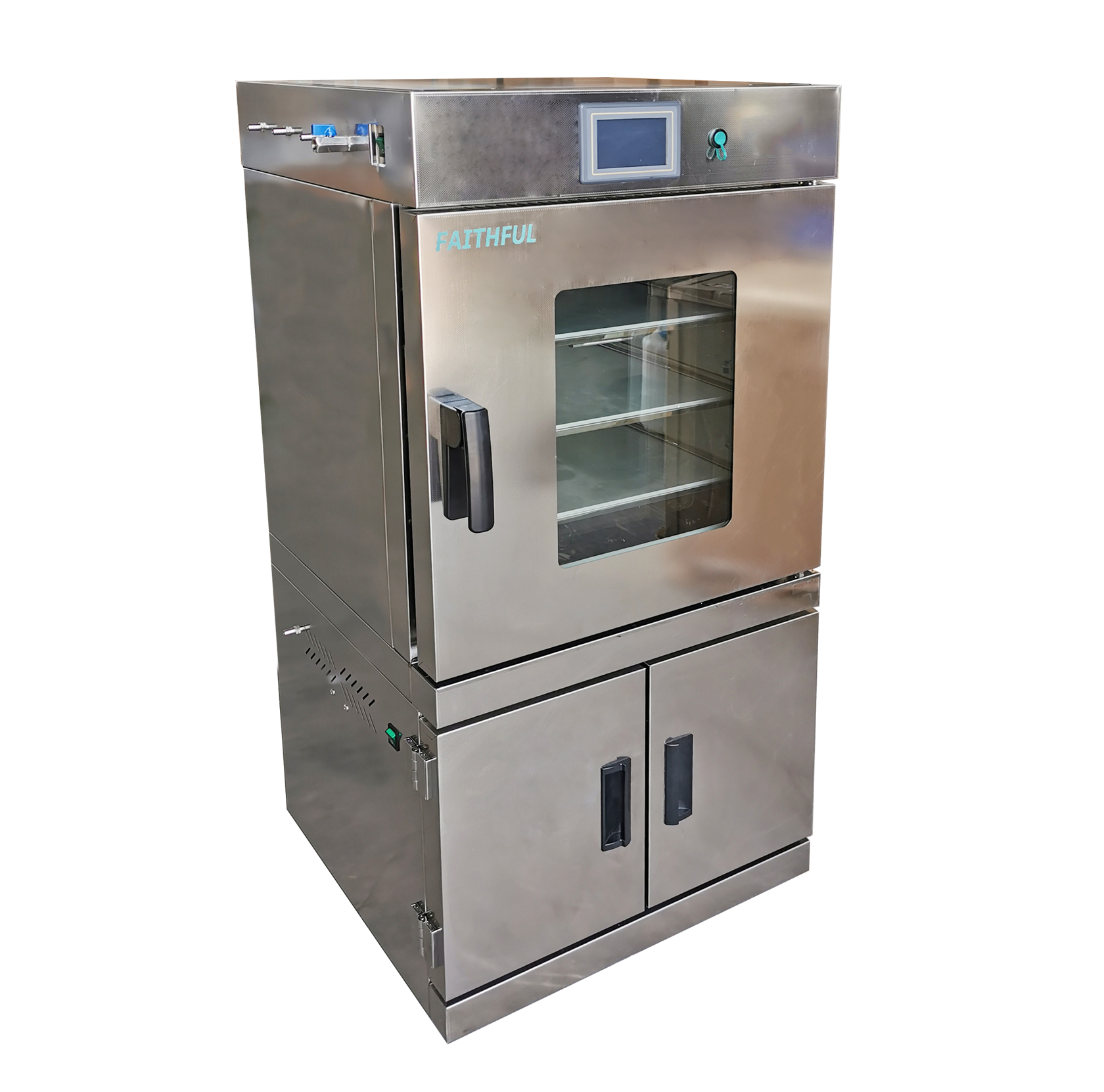 Automatic Precision Vacuum Drying Oven （ Pluggable shelf heating） Buy Product on Huanghua