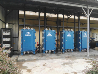 Electrochemical water treatment equipment