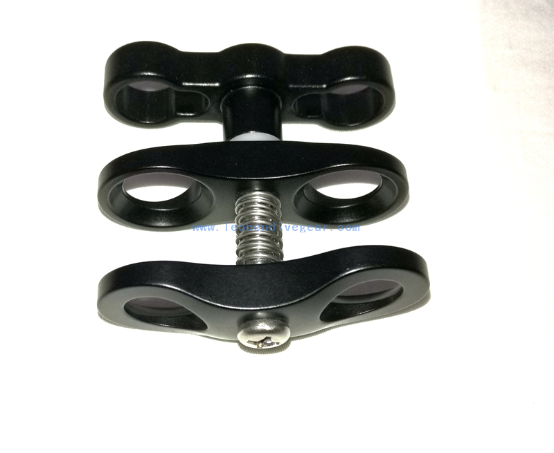 15 degree movement Underwater Camera Arm Clamp 25mm (or 1″) ball arms