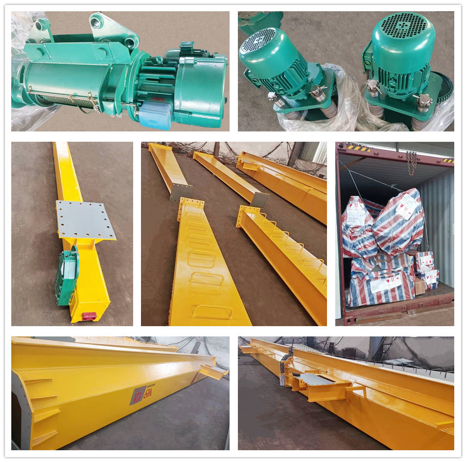 Customized 5 10 15 20 Ton Workshop Warehouse Modular Bridge Crane Single Or Double Girder Overhead Crane