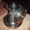 high precise machining titanium gate bottom valve 