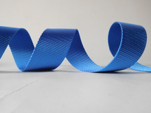 45mm blue polyester webbing for car safety belt
