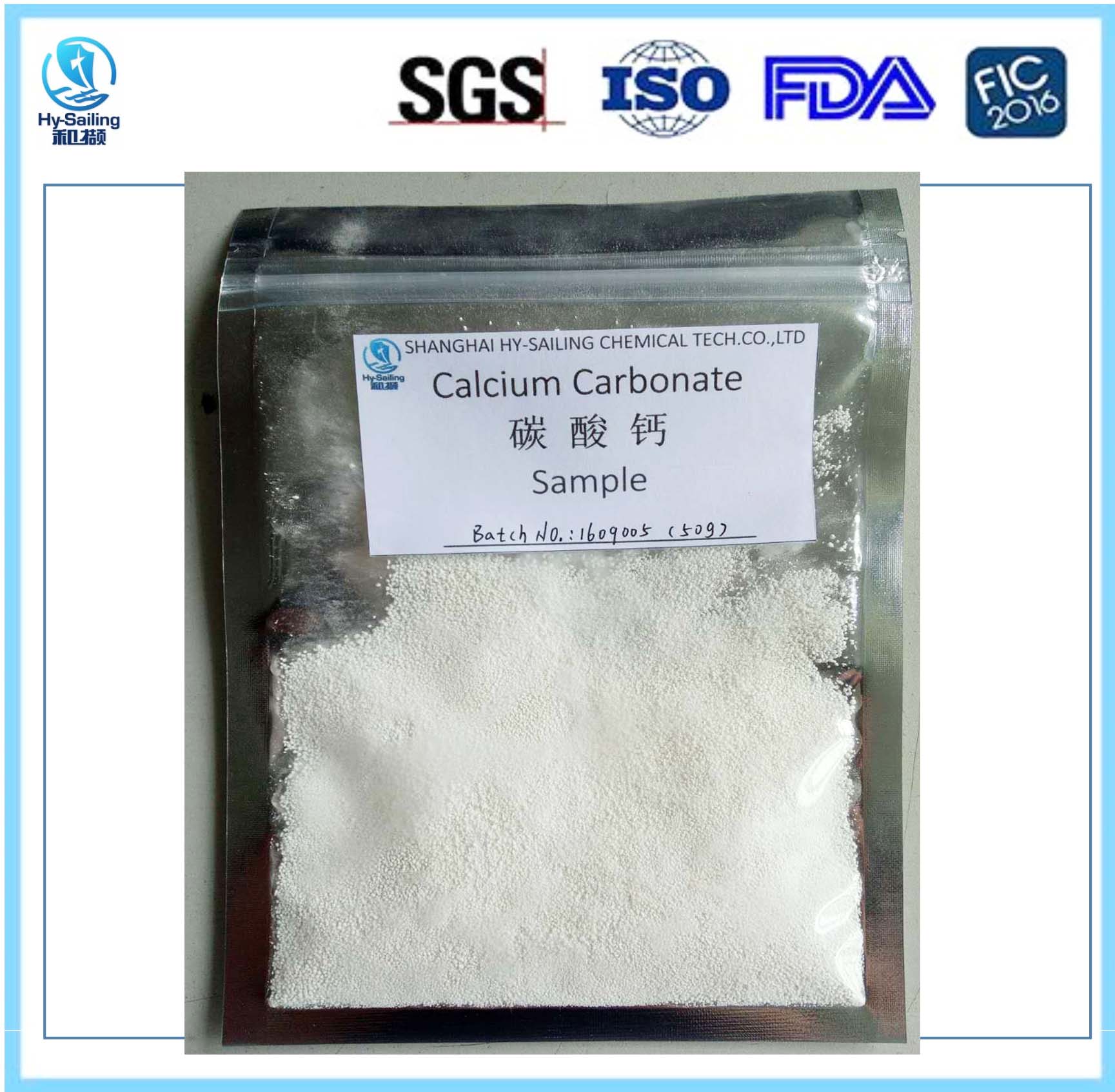  Calcium Carbonate Granule for Medicine Tablet Using
