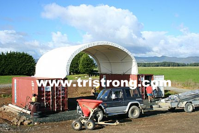 8m Wide Container Shelter, Canopy, Container Tent, Container Cover (TSU-2620C/2640C)