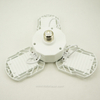 Motion Activated 60W LED Deformed Folding Light E27 Garage Light with 3 Adjustable Panels 