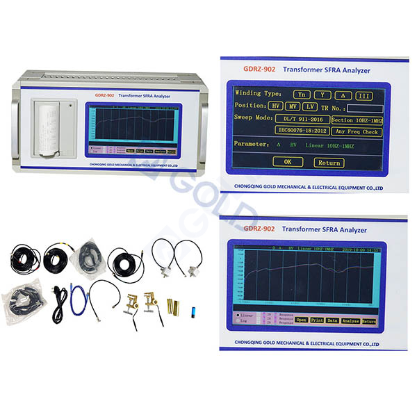 GDRZ-902变压器SFRA扫频响应分析仪