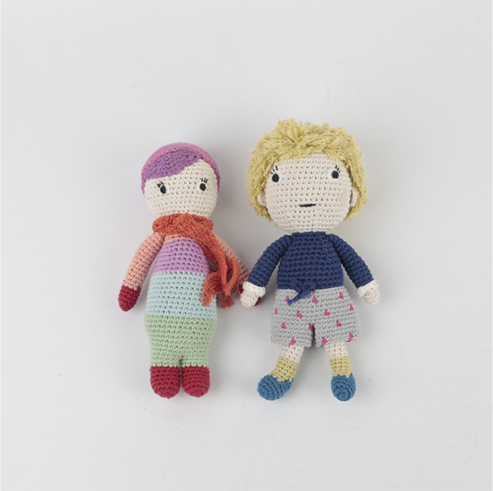 Hand Knitted Lovers doll