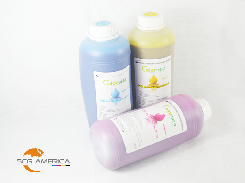 4PCS Eco Solvent Ink For Inkjet Printer 1000ML 