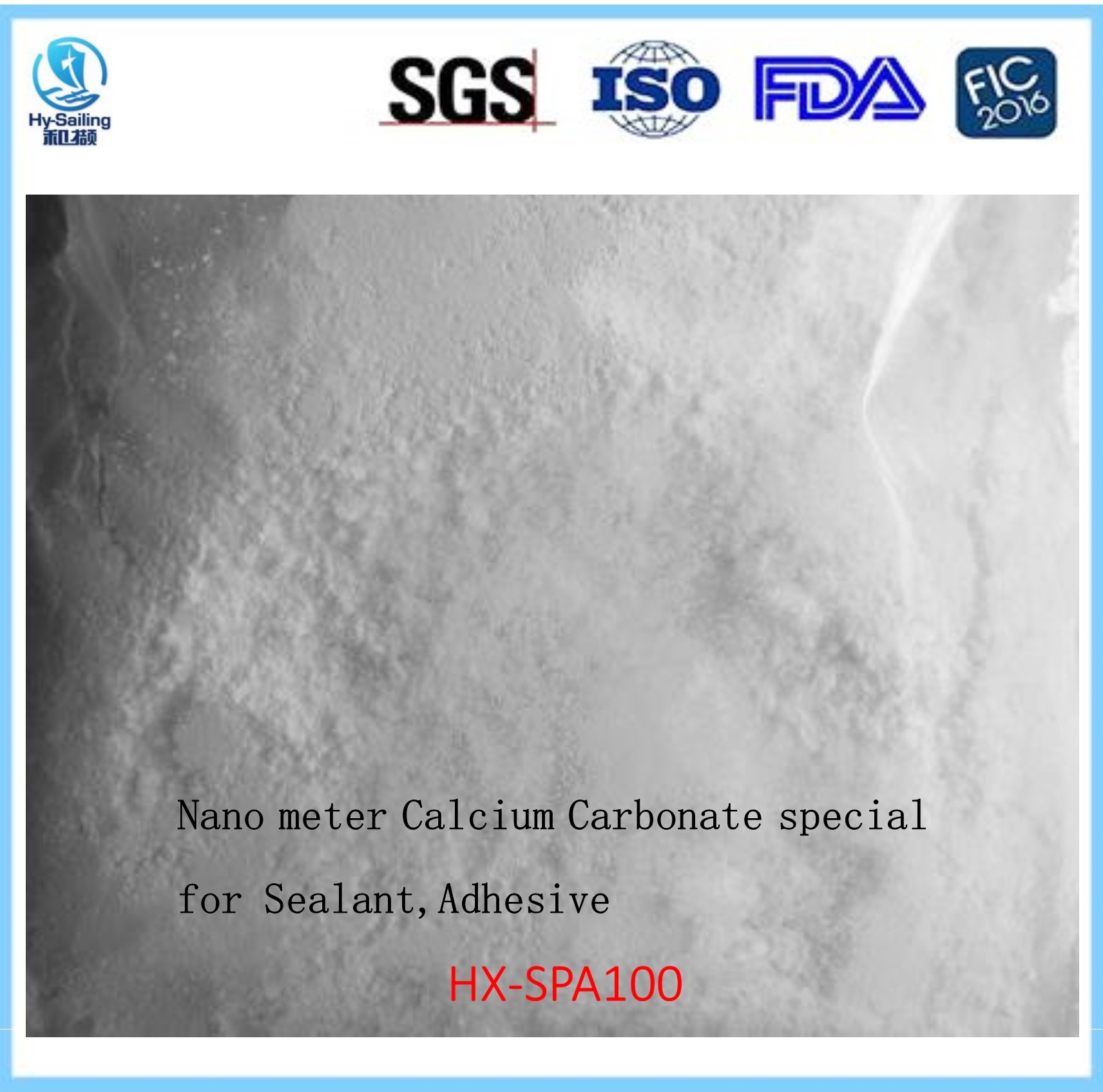 Nano Calcium Carbonate for Sealant, Adhesive(CCR,CC)
