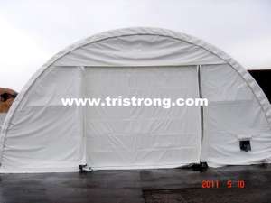 Semicircle Shelter of Truss Frame Structure