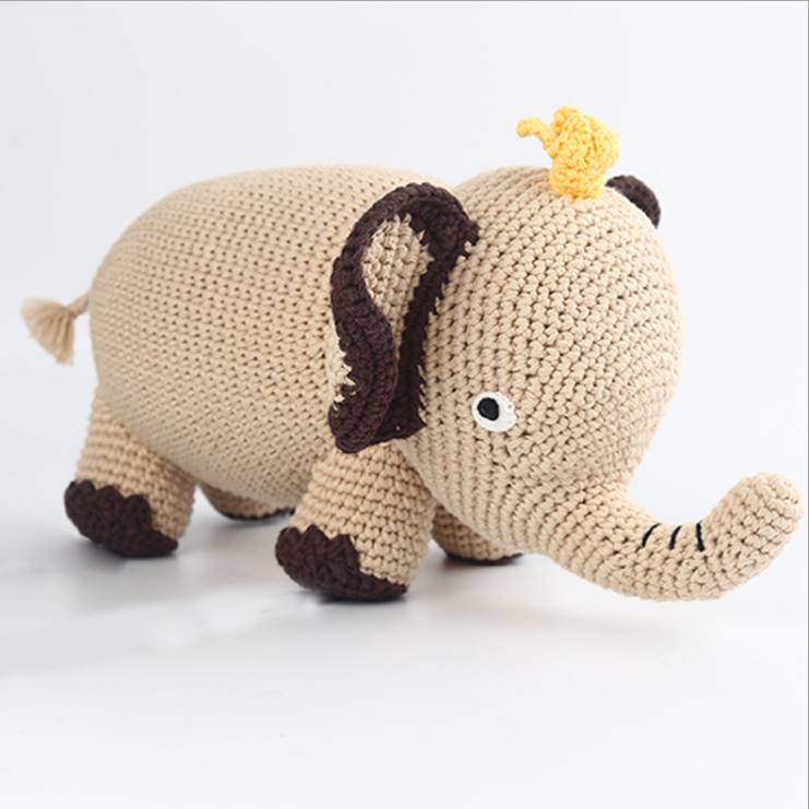 Hand Knitted Elephant