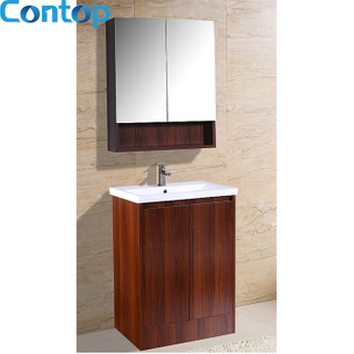 Quality bathroom solid wood modern cabinet C-038