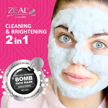 Pore Deep Cleaning Brightening Bubble Facial Mask Cleaning