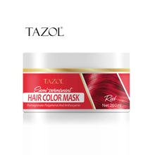 Tazol Semi-Permanant Hair Color Mask 200g with Red Color