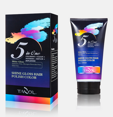 150ml Sparkle Briliant Colorful Free Ammonia Hair Dye with Grey Color