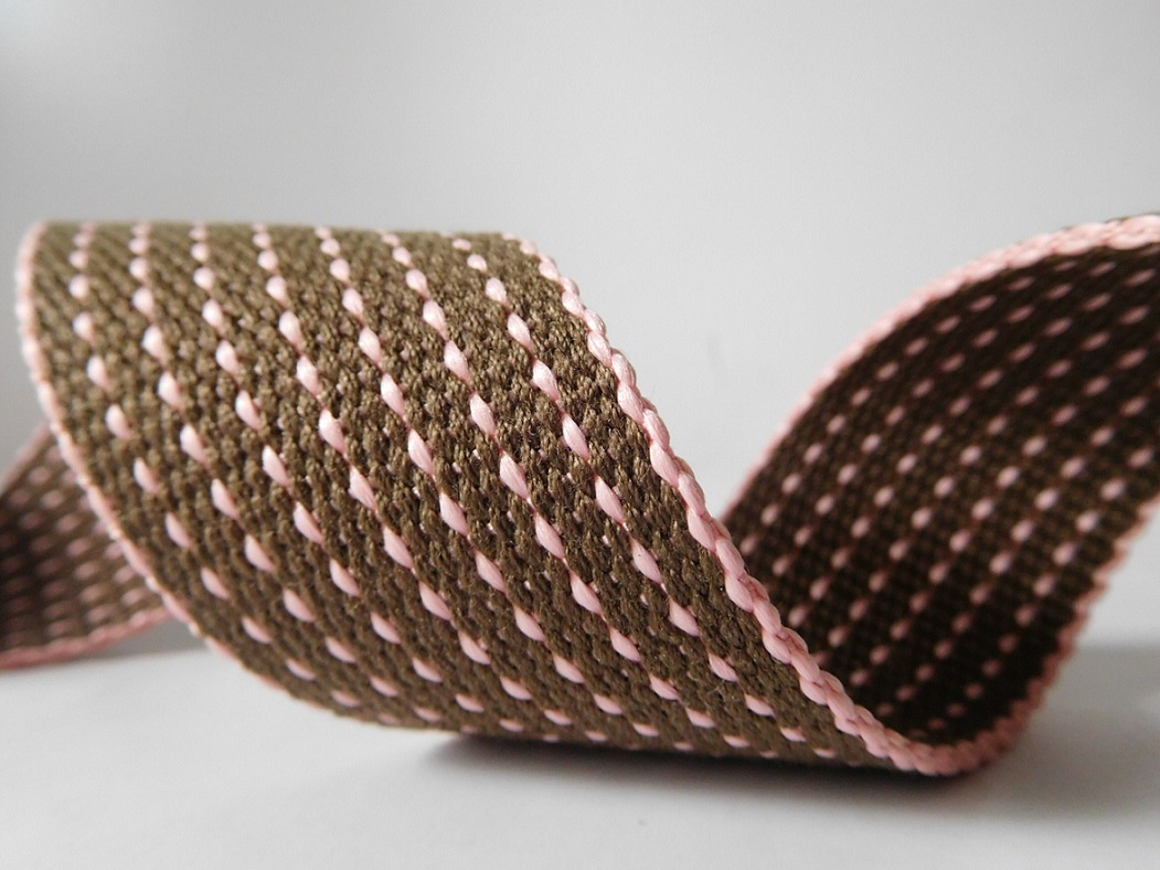 38mm polyester cotton webbing for garment accessories