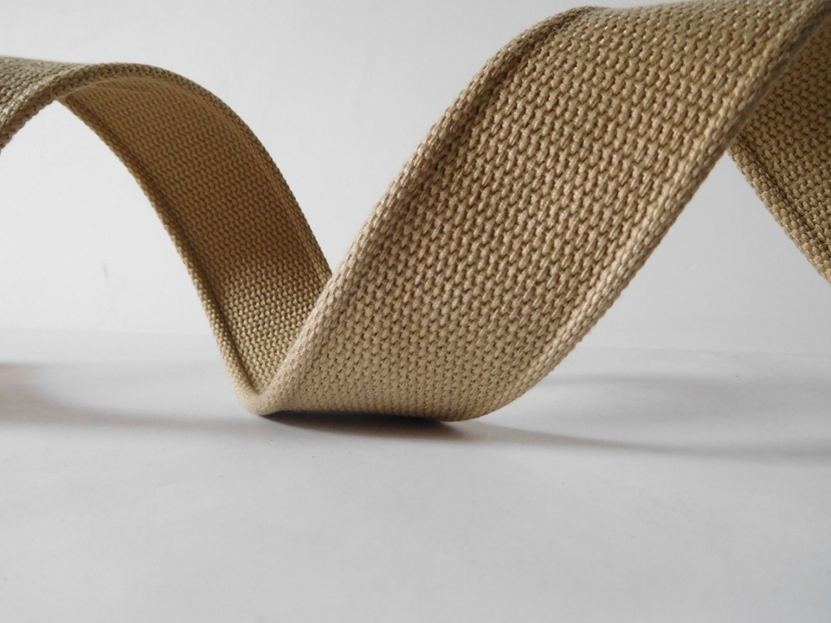 45mm polyester cotton webbing for shoulder belt