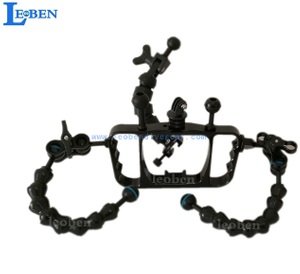 Leoben Alu Underwater Handle Grip Tray for Gopro Housings