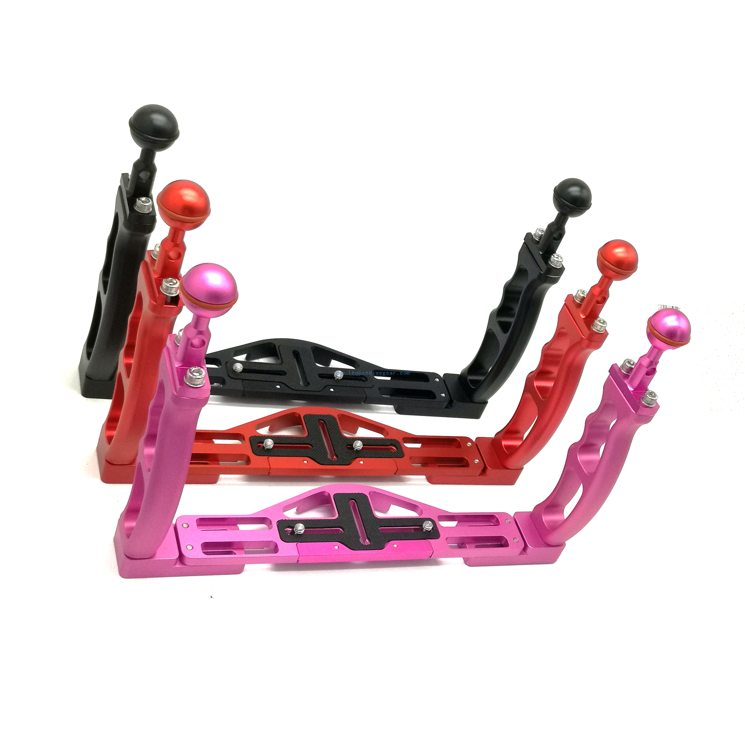 Aluminum Handle Adjustable Bracket Underwater Camera Tray