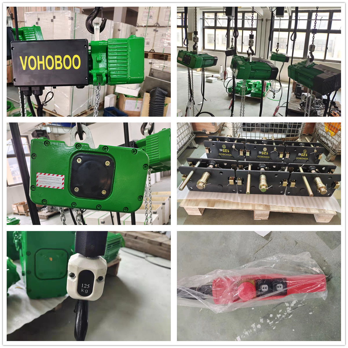 Excellent performance 220V 380V IP55 protection motor electric chain hoist with good price