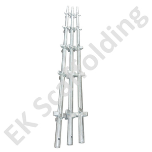 Sistema de andamios Kwikstage vertical pintado estándar galvanizado