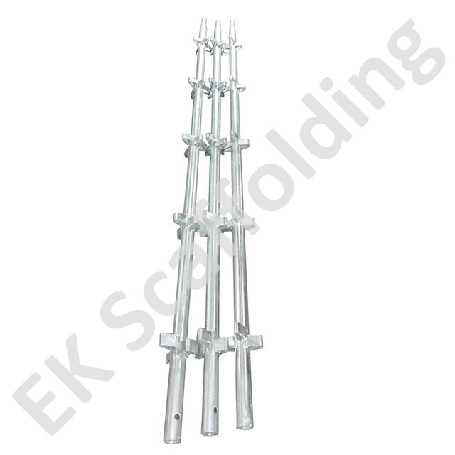 Sistema de andamios Kwikstage vertical pintado estándar galvanizado